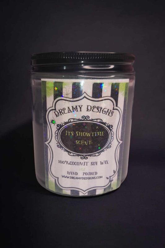 Beetlejuice 8 oz candle