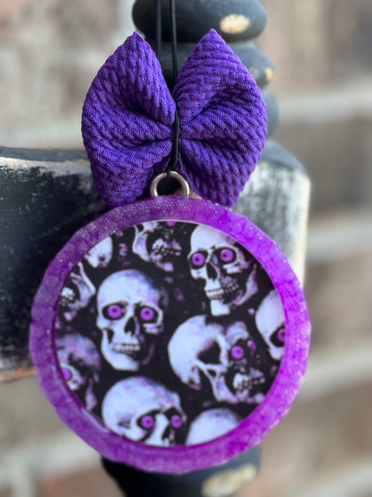 Purple Skull freshie